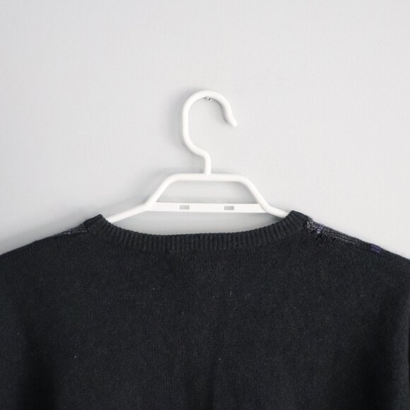 Clan Douglas Cashmere+Wool XL Scotland Plaid Tartan Knit Pullover Crew Sweater - Picture 6 of 11